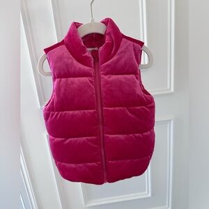 BEST! Plush Velvet Puffer Vest!